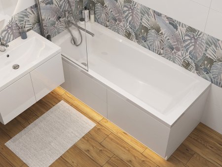 Смеситель для ванны Cersanit Flavis 64093 универсальный Хром 