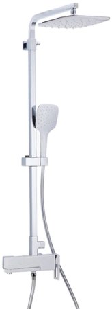 Душевая система Gappo G17-8 G2417-8 Белая Хром 