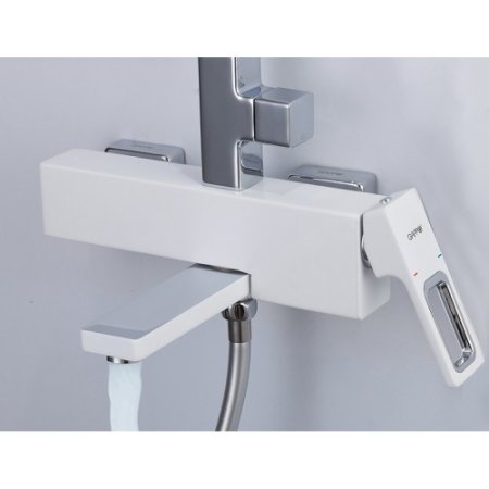 Душевая система Gappo G17-8 G2417-8 Белая Хром 