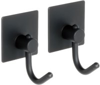 Крючок для ванной FIXSEN PRACTICA FX-560B, 2шт., черный