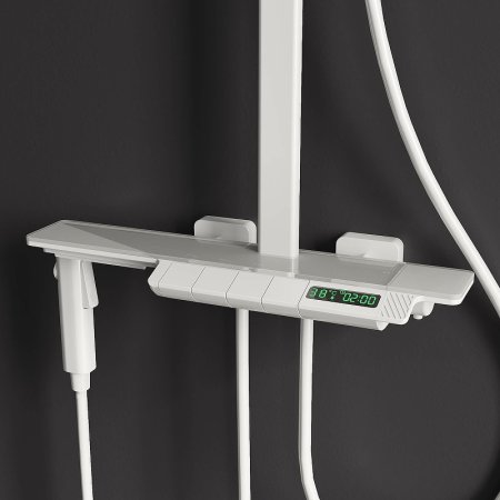 Душевая система RGW Shower Panels SP-35W 51140135-03 с термостатом Белая 