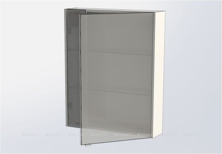 Зеркало-шкаф Aquanet Августа 75 белый 