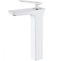 Cмеситель для раковины GANZER SERENITY GZ51012F Белый, хром