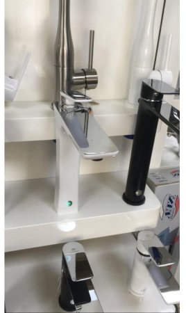 Cмеситель для раковины GANZER SERENITY GZ51012F Белый, хром 