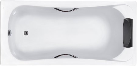 Акриловая ванна Roca BeCool 170x80 ZRU9302852+ZRU9302854+ZRU9302853 с каркасом, фронтальной панелью и ручками 
