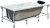 Акриловая ванна Roca BeCool 170x80 ZRU9302852+ZRU9302854+ZRU9302853 с каркасом, фронтальной панелью и ручками 