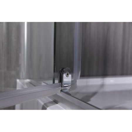 Душевой уголок Esbano ESD-8160 с поддоном 90x90 см, профиль хром, стекло прозрачное 