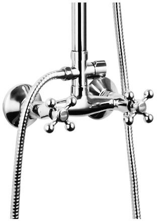 Душевая система Potato P3561 хром 