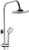 Душевая система Potato P3561 хром 