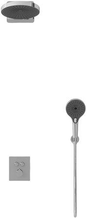 Душевая система Vincea Inspire VSFW-3I21T1CH с термостатом Хром 