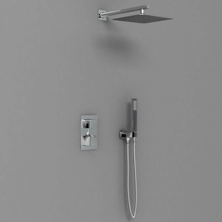 Душевая система Vincea VSFW-102TCH с термостатом Хром 