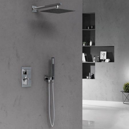 Душевая система Vincea VSFW-102TCH с термостатом Хром 