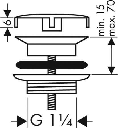 Смеситель Hansgrohe Finoris 76051000 для раковины, хром 