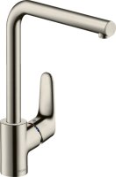 Смеситель Hansgrohe Focus M41 31827800 для кухонной мойки, сталь