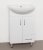 Тумба под раковину Style Line Эко Стандарт 10 Ладога 50 Белый глянец 