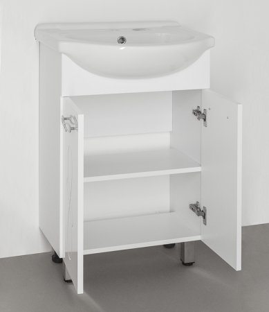 Тумба под раковину Style Line Венеция 55 Белая 