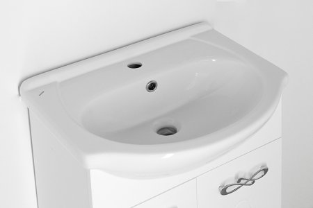 Тумба под раковину Style Line Венеция 55 Белая 