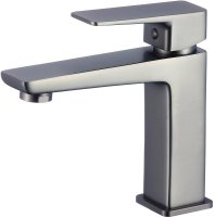 Смеситель для раковины Olive's Navarra 25100NRGM Оружейная сталь