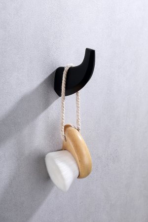 Крючок ABBER Nord AA1550B черный матовый 