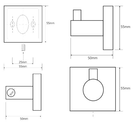 Крючок Bemeta Beta 132106022 