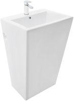 Раковина WeltWasser Leerbach 4438 GL-WT 46 10000005488 Белый глянец