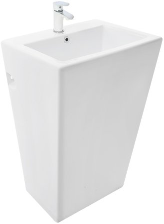 Раковина WeltWasser Leerbach 4438 GL-WT 46 10000005488 Белый глянец 