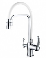 Смеситель для кухни Kern 2084 white под фильтр