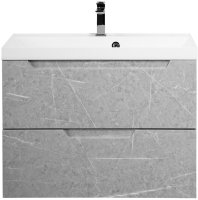 Тумба с раковиной BelBagno VITTORIA-800-2C-SO-TB-P Toros Bianco