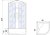 Душевая кабина River Desna XL 90x90 MT 10000006137 с гидромассажем 