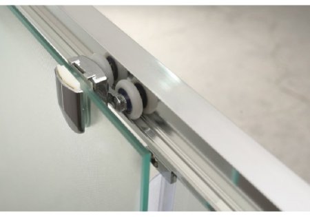 Шторка на ванну BelBagno Unique VF-2 180 UNIQUE-VF-2-150/180-140-P-Cr профиль Хром стекло рифленое 