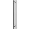 Полотенцесушитель электрический Point Фрея PN20712B П2 100x1200 диммер слева, черный