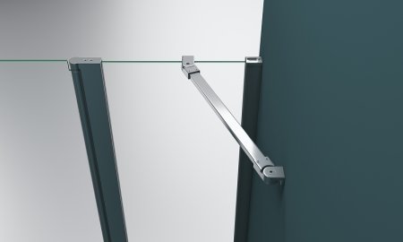 Душевой уголок BelBagno Etna 100х120 ETNA-AH-22-100/120-C-Cr профиль Хром стекло прозрачное 