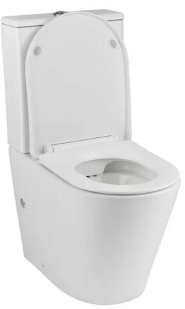 Унитаз компакт Teka Nexos 117330000 с бачком и сиденьем Микролифт 