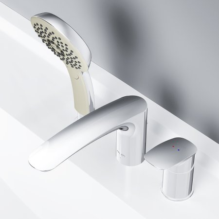 Смеситель на борт ванны AM.PM Inspire V2.0 F50A01300 Хром 