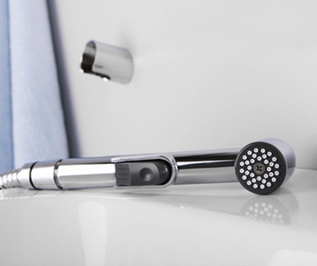 Смеситель WasserKRAFT Main 4108 для раковины с гигиеническим душем 