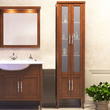 Шкаф пенал Opadiris Мираж 50 00-00000050 Светлый орех 