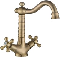 Смеситель для раковины Kaiser Carlson Style 44411-1 Бронза