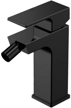 Смеситель для биде Gattoni Kubik 2564/25NO Черный матовый 