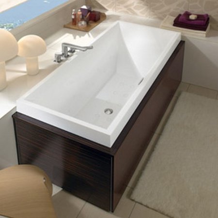 Квариловая ванна Villeroy & Boch Squaro UBQ170SQR2V-96 star white 