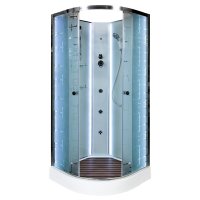 Душевая кабина Deto ЕМ1590 N LED с гидромассажем