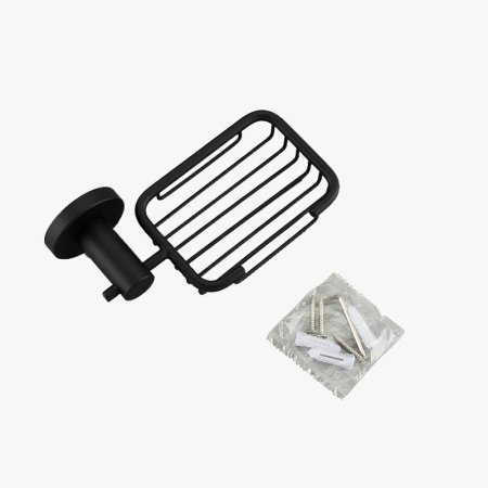 Мыльница Frap F302 F30202-1 Черная матовая 