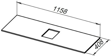 Столешница под раковину Allen Brau Priority 120 1.31012.B-S Бежевый структ 