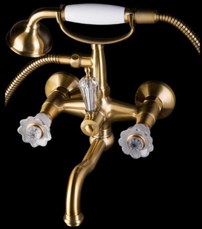 Смеситель для ванны Boheme Camelia 313 Бронза 