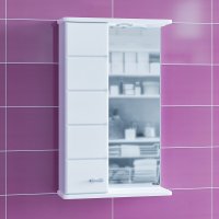 Зеркало-шкаф Санта Омега 50 левый свет