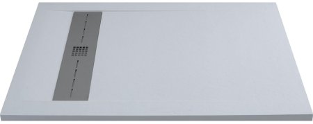 Душевой поддон из искусственного камня Allen Brau Infinity 90x90 8.21001-21 Белый камень 