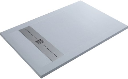 Душевой поддон из искусственного камня Allen Brau Infinity 90x90 8.21001-21 Белый камень 