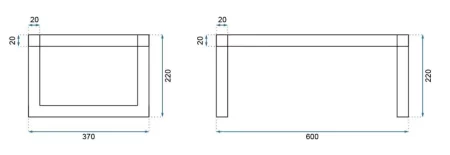 Раковина 60х37 см Rea Goya REA-U8779+U6534 