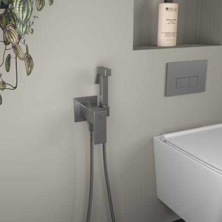 Гигиенический душ встраиваемый RUSH Thira (TR3635-99Grey) 