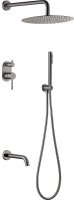 Душевая система Boheme Uno 464-2-GM Сталь