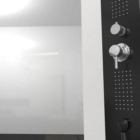 Душевая кабина Black&White Galaxy G8701 90x90 8701900 с гидромассажем 